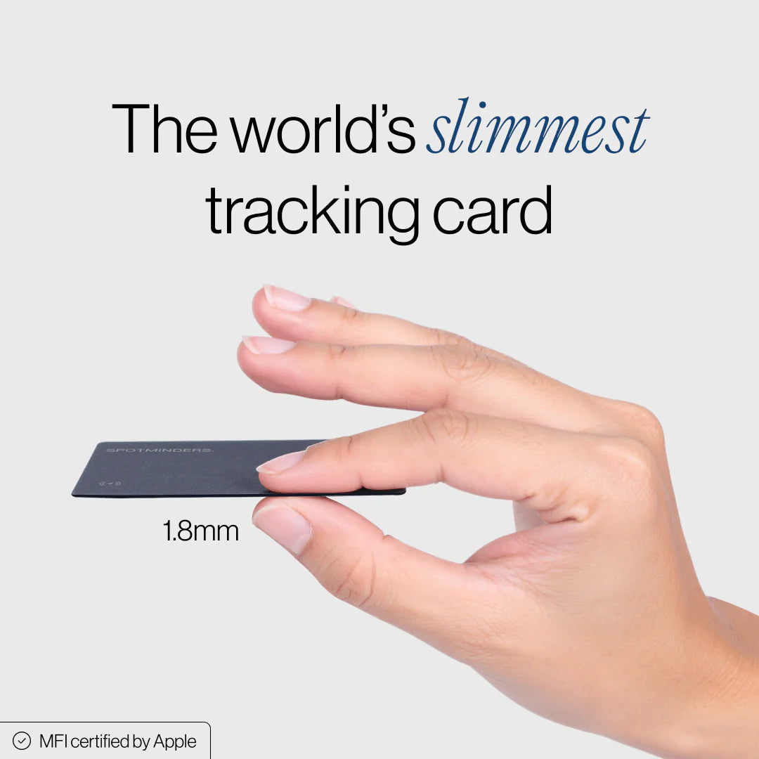 SPOTMINDERS. Tracking Card