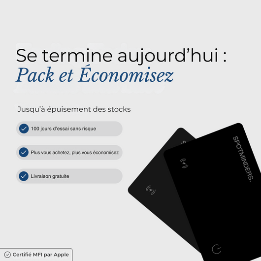 SPOTMINDERS. Tracking Card