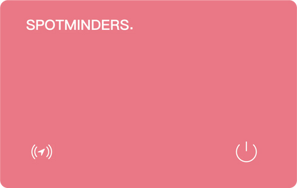 SPOTMINDERS. Tracking Card