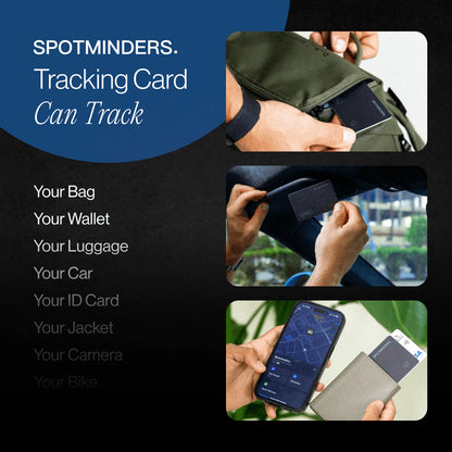 SPOTMINDERS. Tracking Card